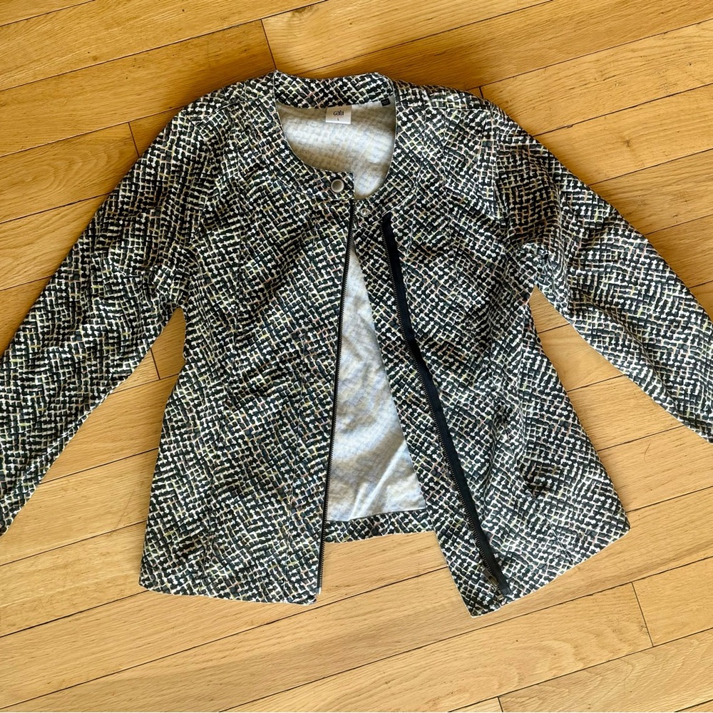 CAbi | Cliffside Printed Moto Jacket L - Picture 2 of 7